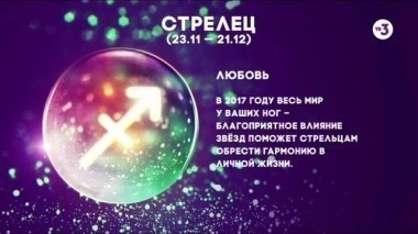 Стрелец | Любовь | Астропрогноз на 2017 год